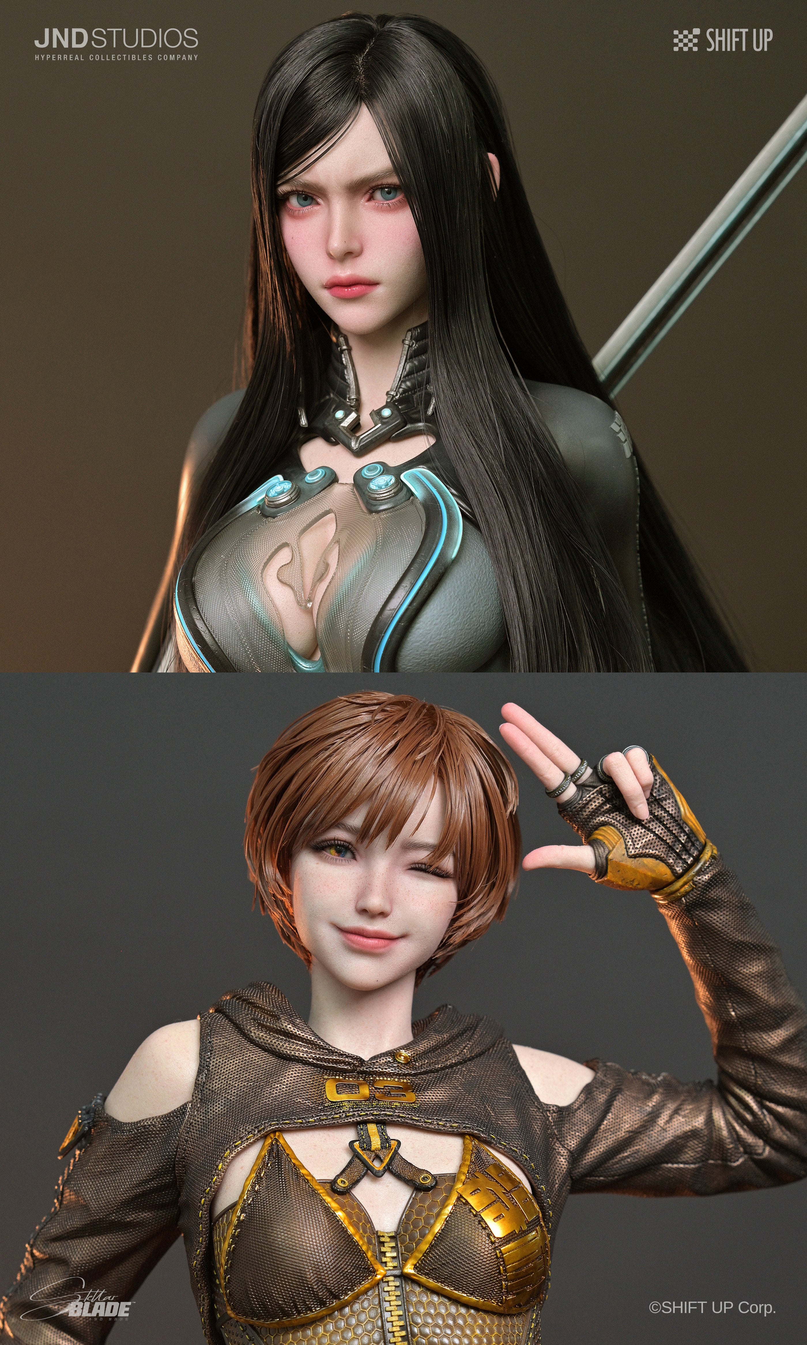 [Pre-Order] JND Studios 1:3 Raven & Lily of Stellar Blade Duo