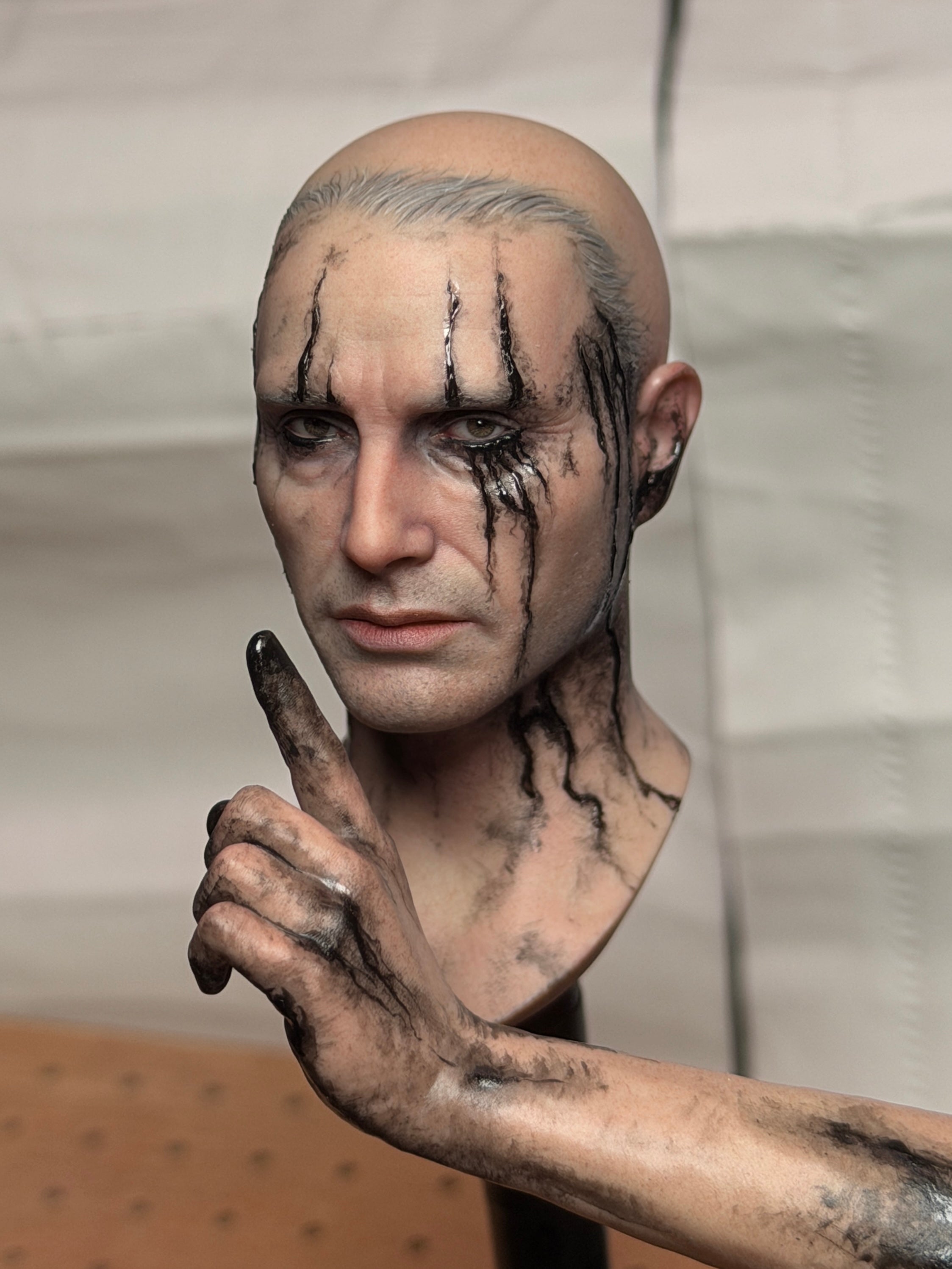 (Limited 5 slot) 1/6 Head Sculpt Paint Job Commission by ALEX