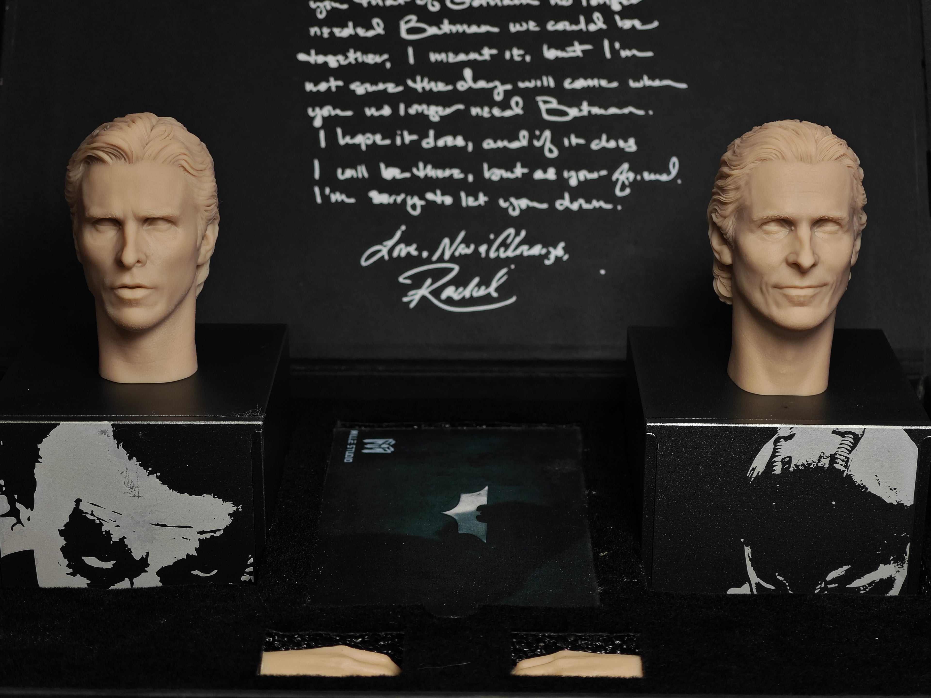 (Brand New) Mille Studio 1/6 Bale Batman (TDK / TDKR) DX Version | Unpainted Head Sculpt